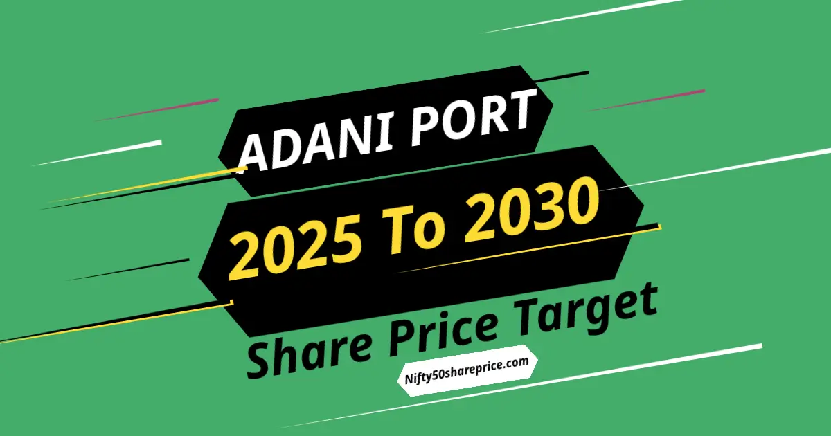 Adani Port Share price target graphic
